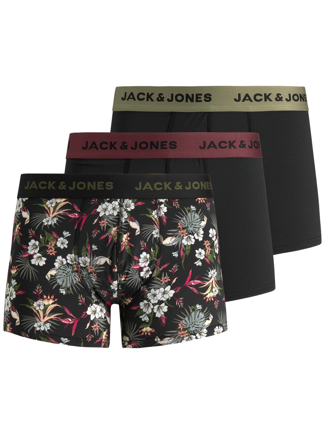 Jack&Jones Erkek 3'lü Boxer Set 12194284