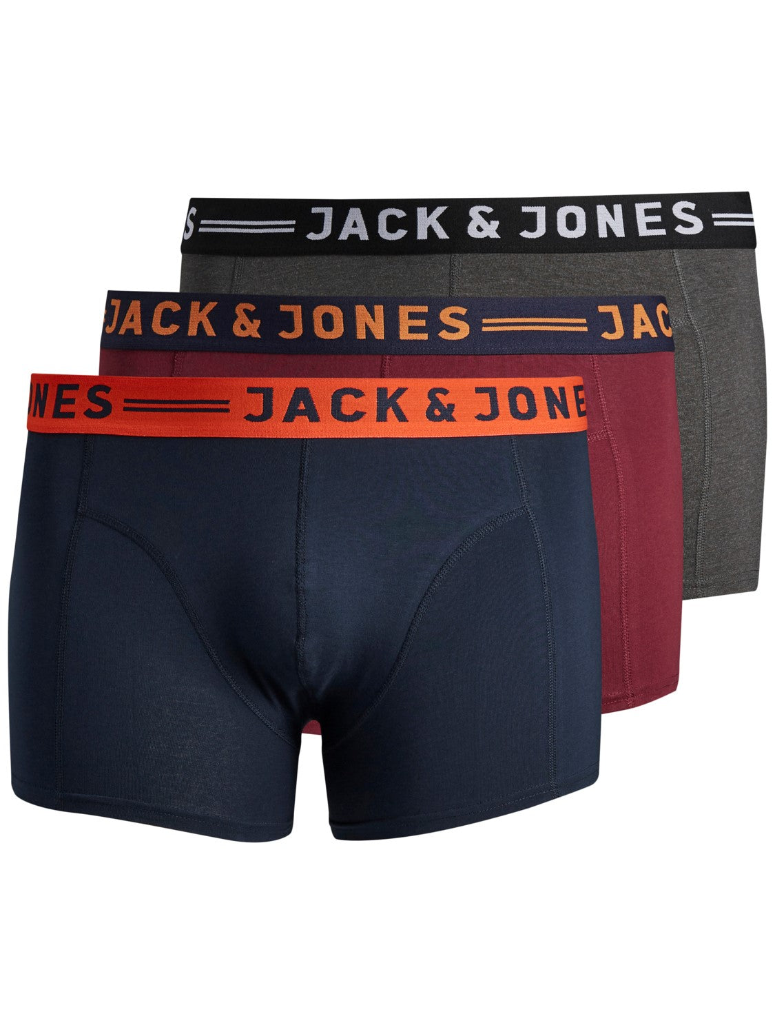 Jack&Jones Plus Erkek 3'lü Boxer Set 12147592