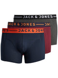 Jack&Jones Plus Erkek 3'lü Boxer Set 12147592