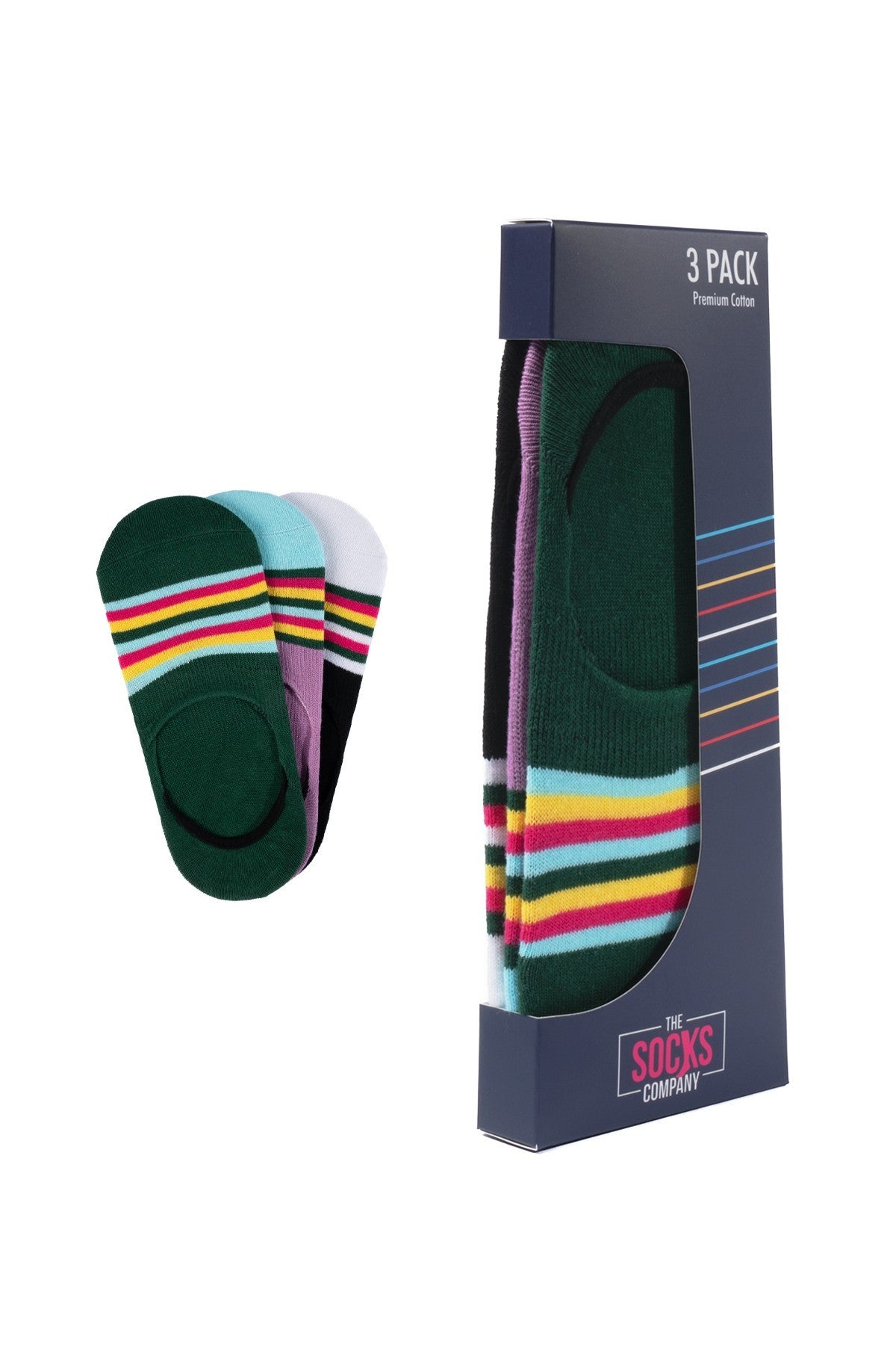 The Socks Company Kadın 3'Lü Çorap 23SDCR160P