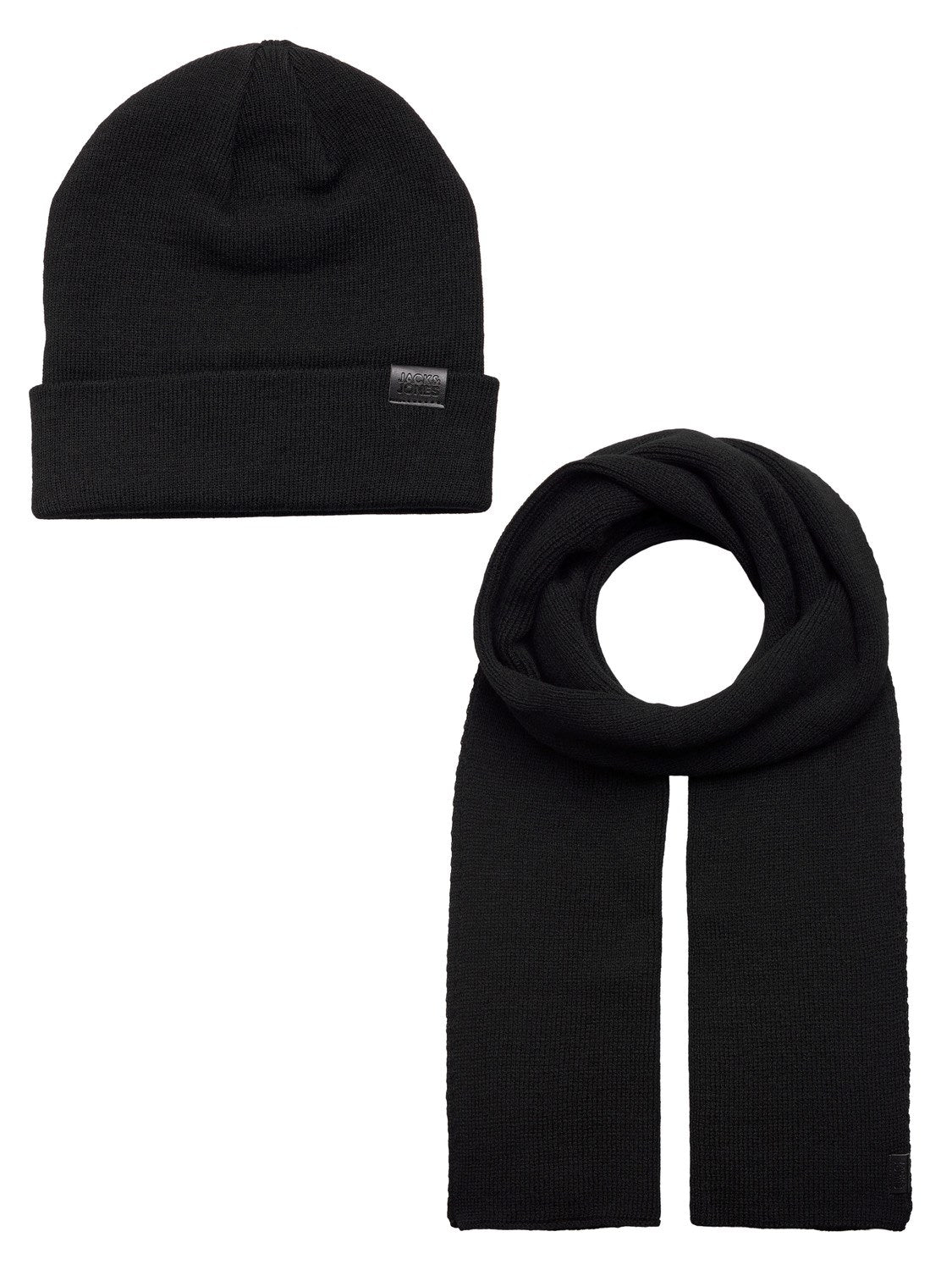 Jack&amp;Jones Men's Beret &amp; Scarf Set 12163827