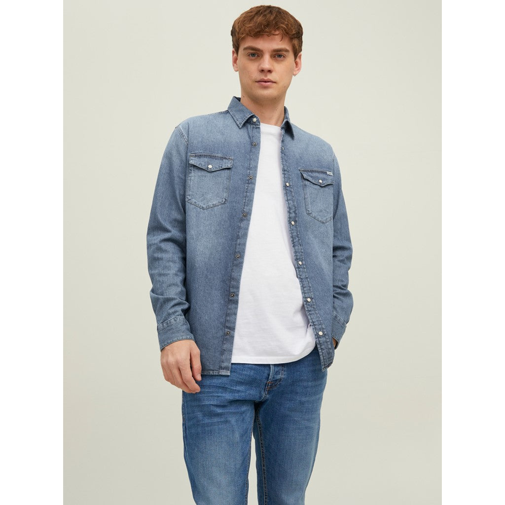 Jack&amp;Jones Men's Denim Shirt 12138115