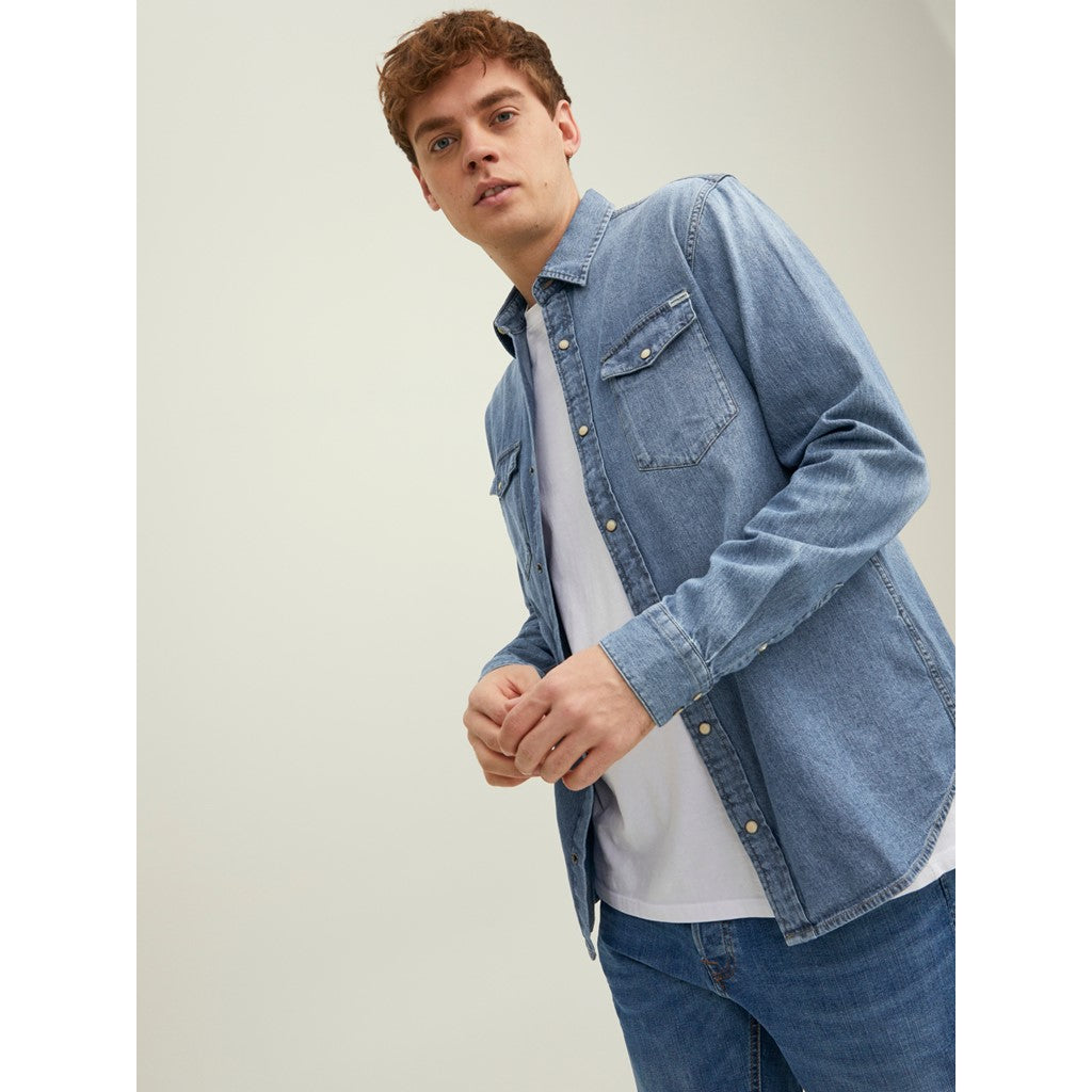 Jack&amp;Jones Men's Denim Shirt 12138115