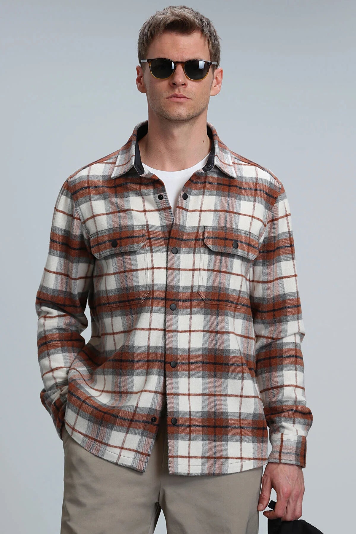 Lufian Men's Lumberjack Shirt 112010636