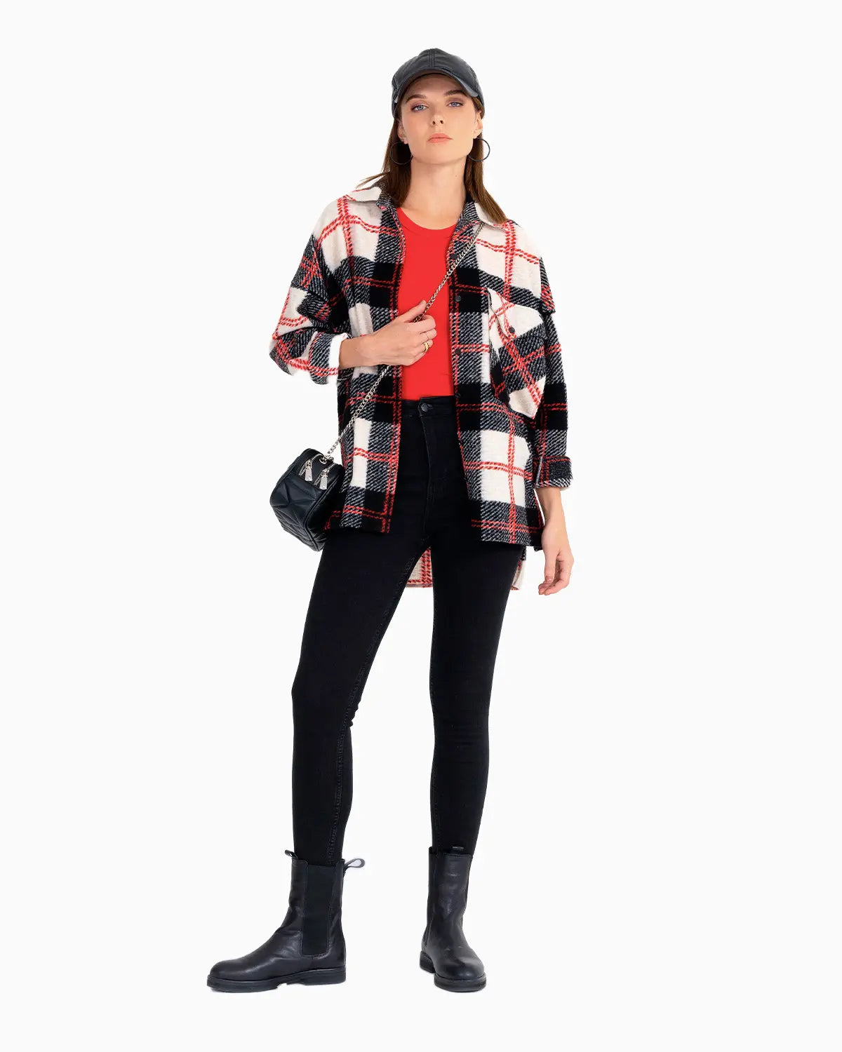 Seçil Women's Lumberjack Shirt 221201039