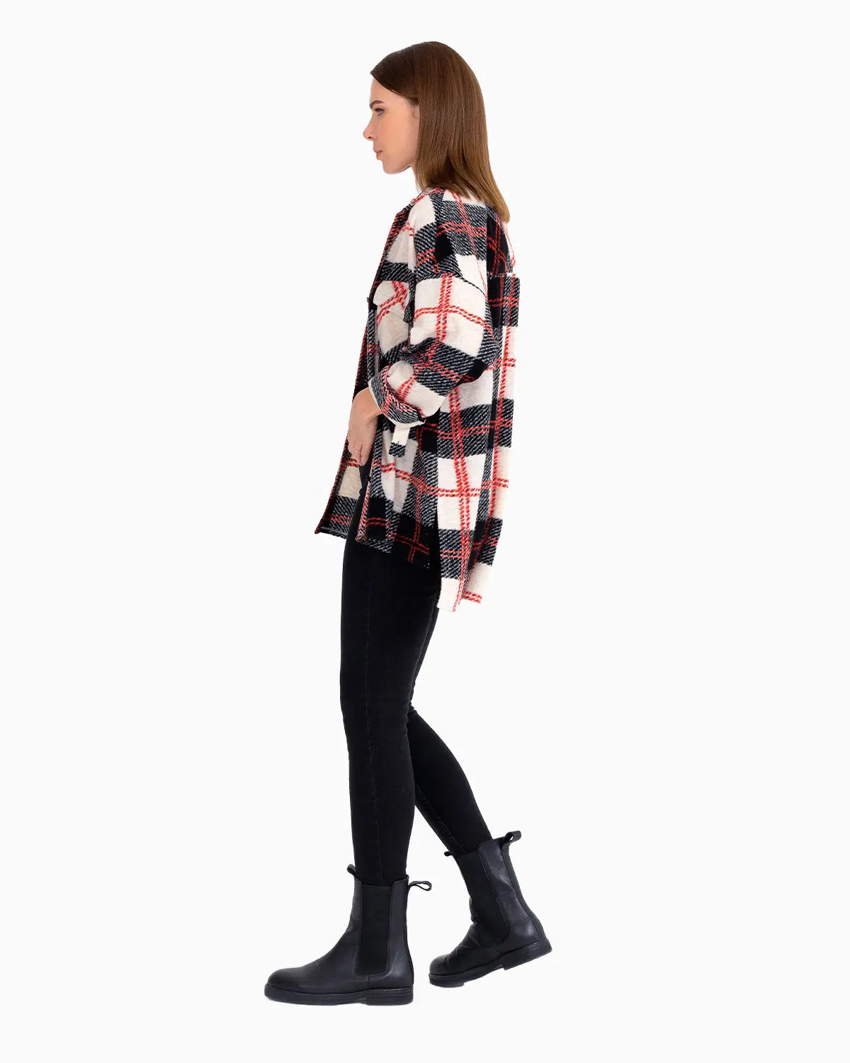 Seçil Women's Lumberjack Shirt 221201039