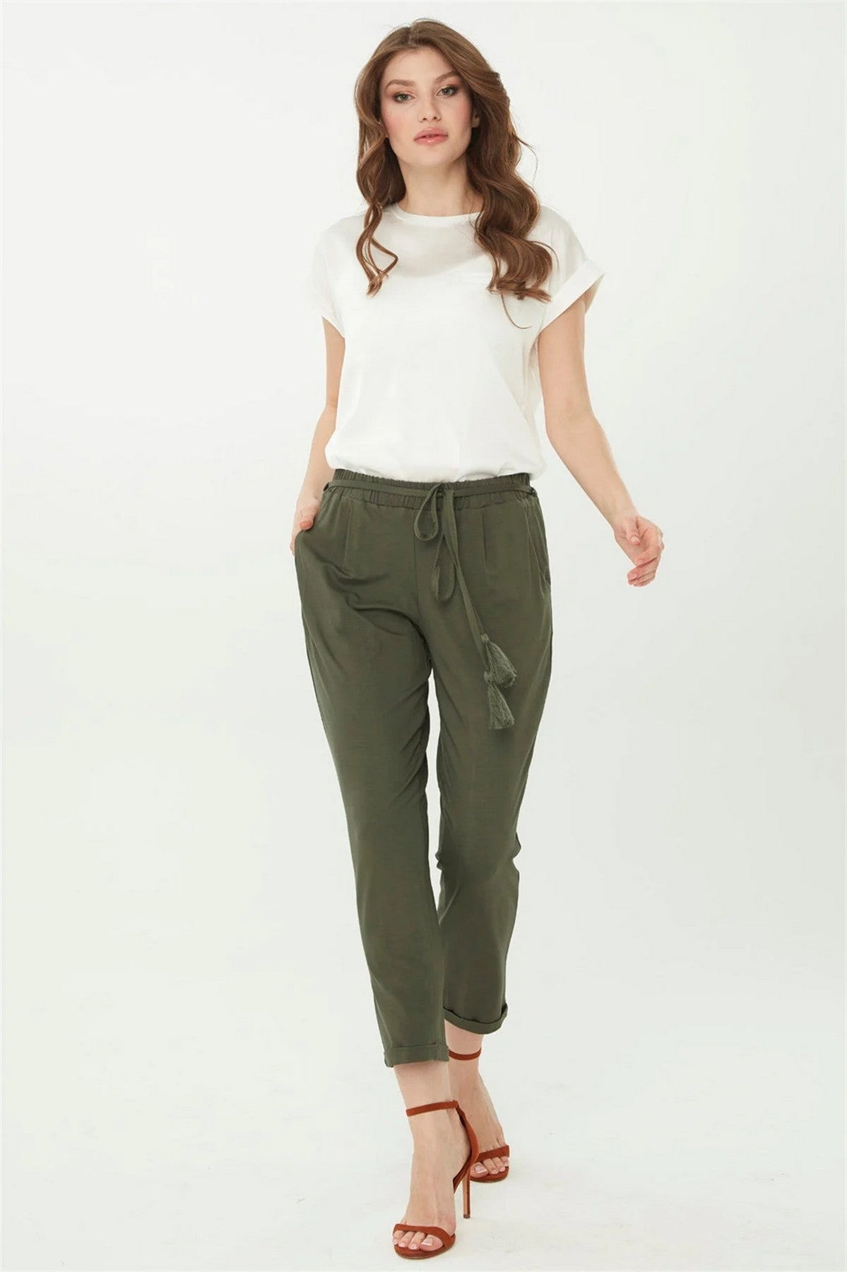 Pattern Women's Trousers DSN22722