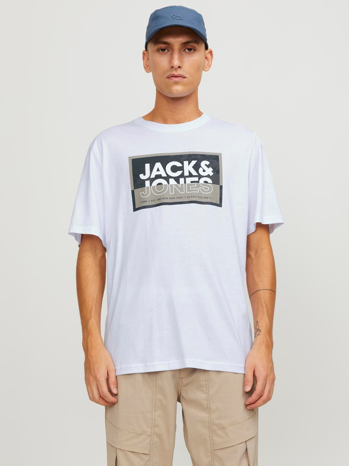 Jack&Jones Erkek T-Shirt 12253442