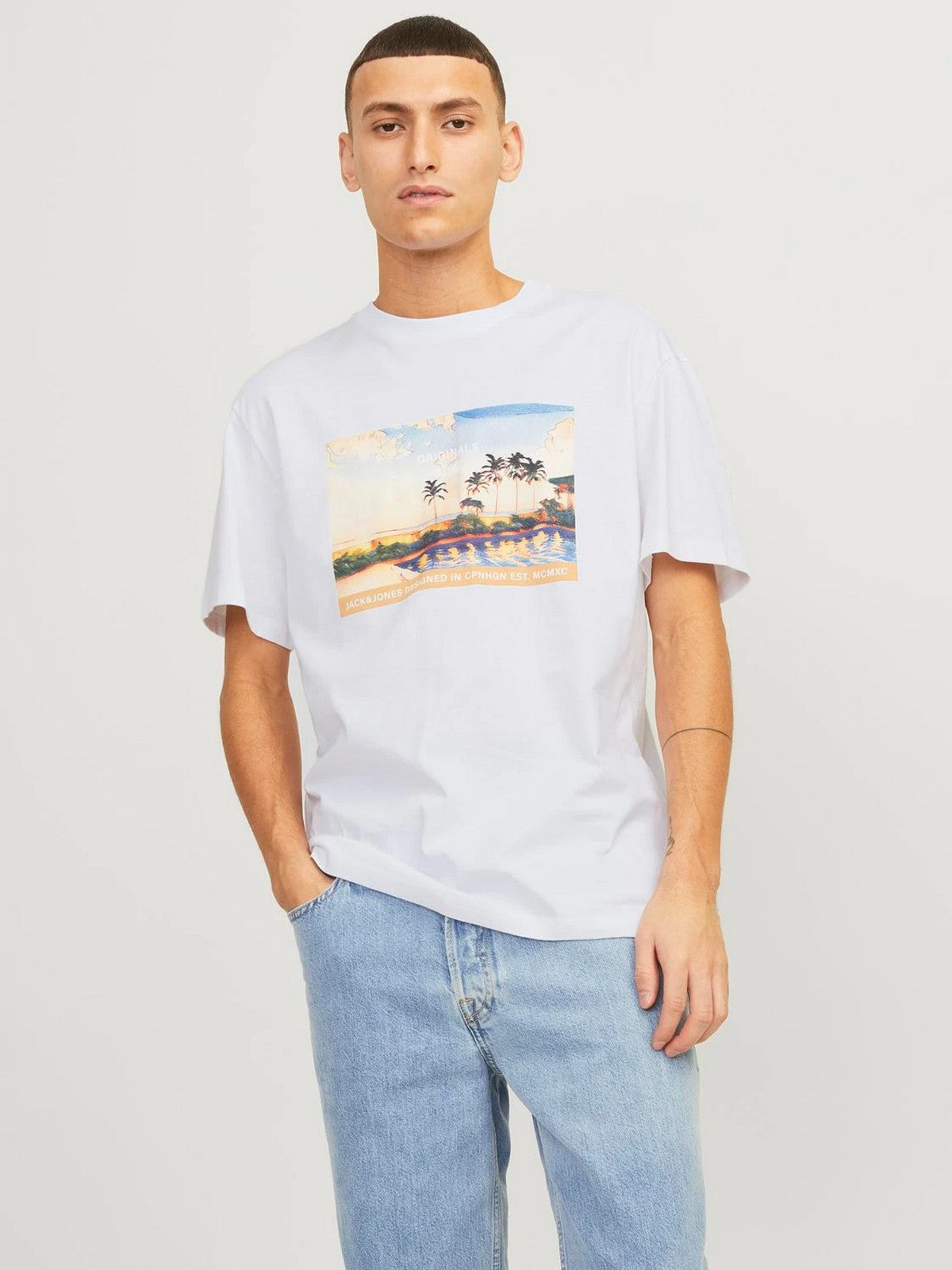 Jack&Jones Erkek T-Shirt 12253679