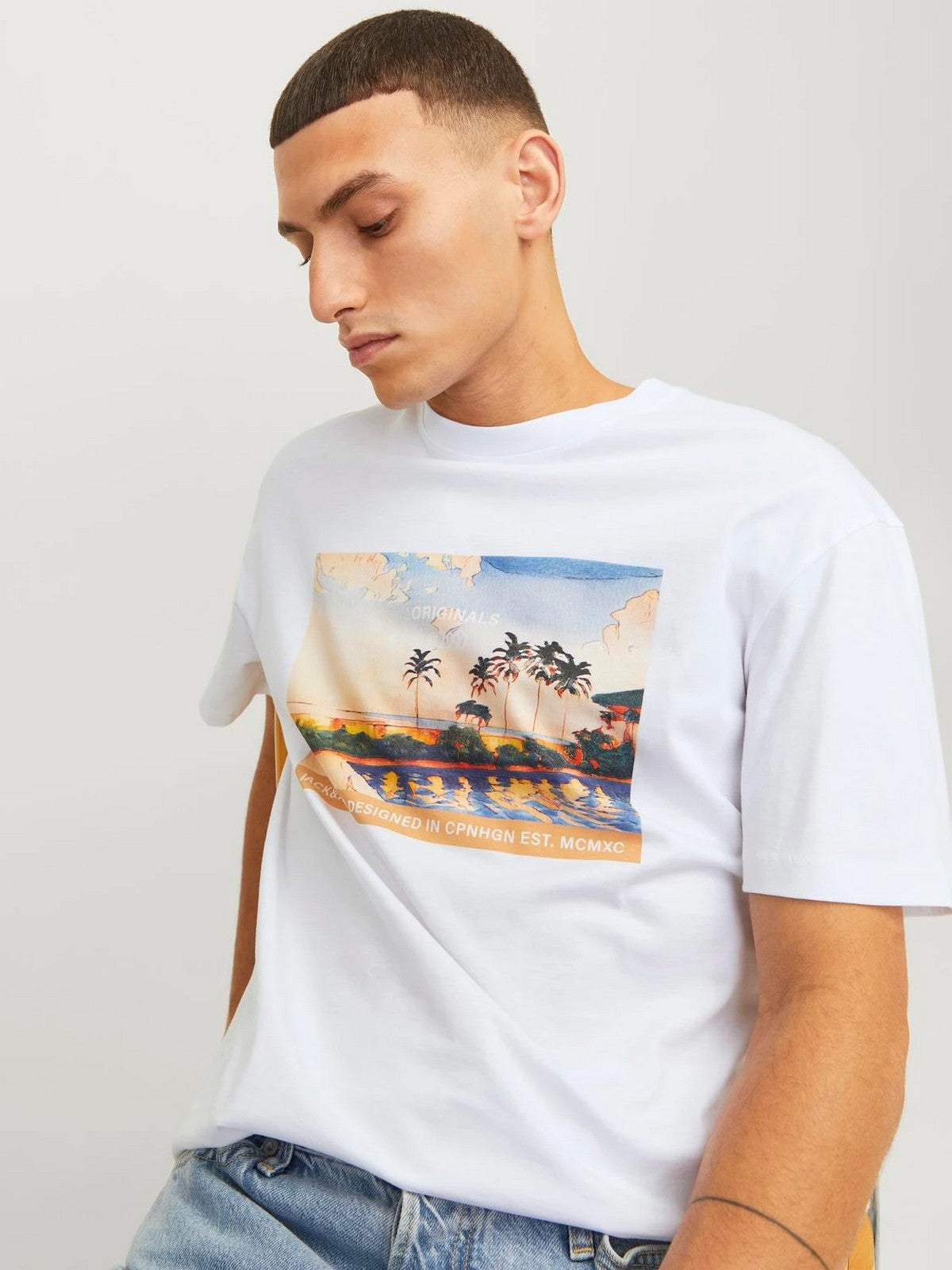 Jack&Jones Erkek T-Shirt 12253679