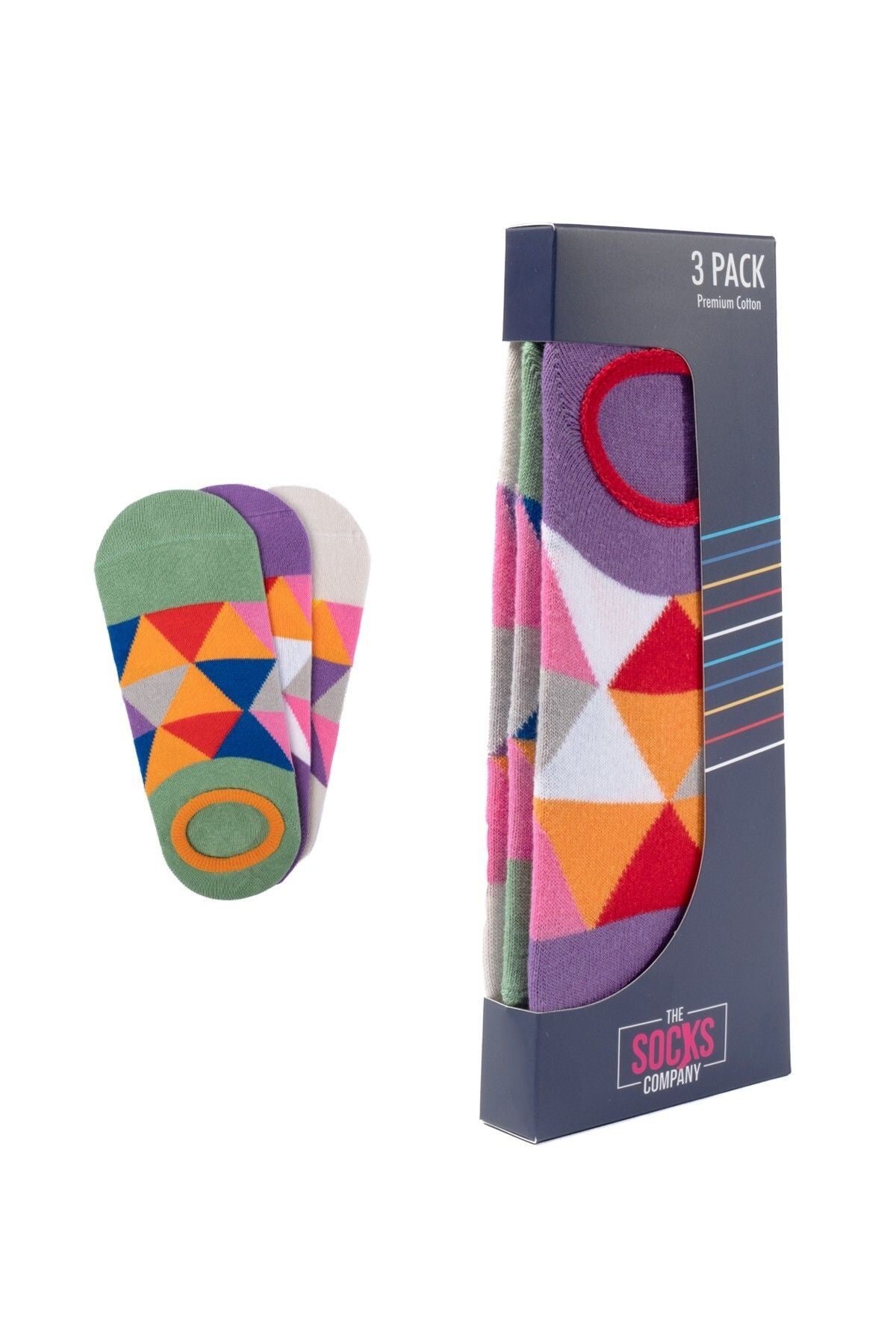 The Socks Company Kadın 3'Lü Çorap 23SDCR164P