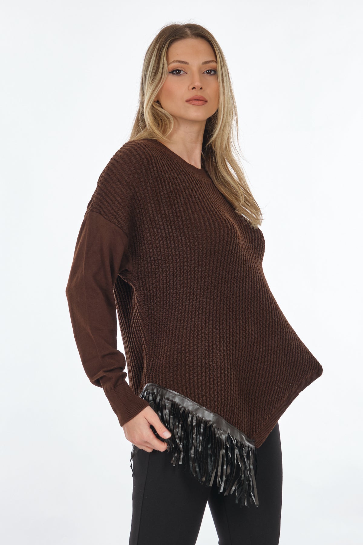 Knitwear Unique Mode Women's Sweater UW241034