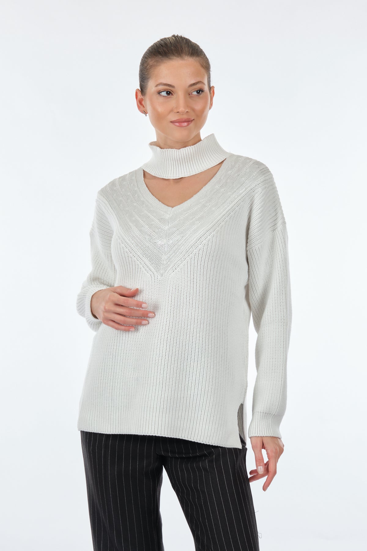 Unique Mode Women's Knitwear UW231020