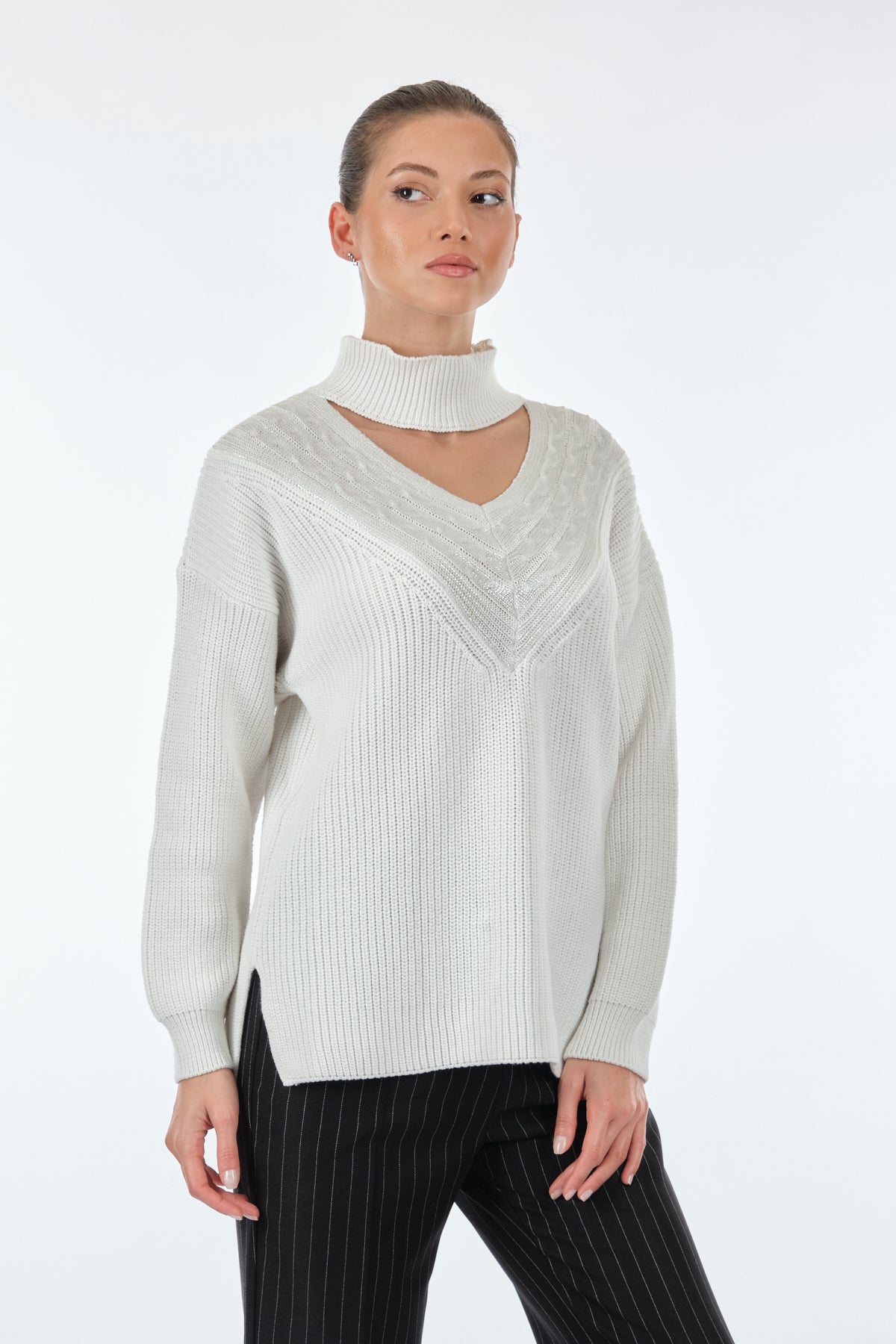 Unique Mode Women's Knitwear UW231020